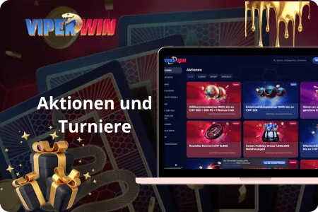 ViperWin Aktionen und Turniere