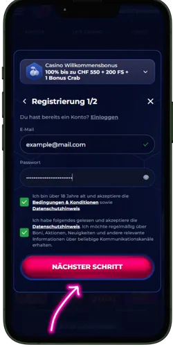 Eine Schritt-für-Schritt-Anleitung zum Einloggen auf der Viperwin-Website